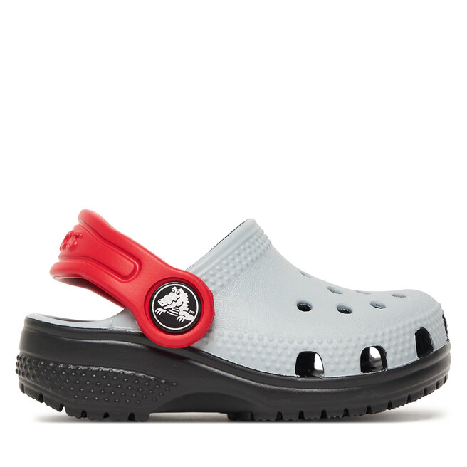 Klapki Crocs Toddler Retro Sport Classic Clog - Szary