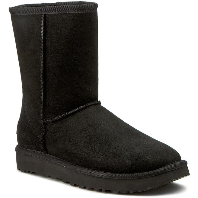 Pantofi Ugg W Classic Short II 1016223 W/Blk