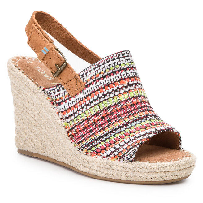 Cherry tomato woven women's monica wedges hotsell