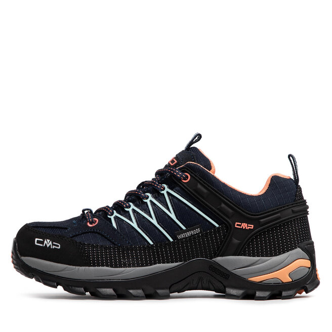 CMP Pārgājienu apavi CMP Rigel Low Wmn Trekking Shoes Wp 3Q54456 B.Blue/Giada/Peach 92AD