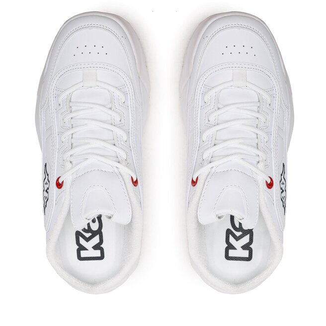 Sneakersy Kappa 243255 White 1010 eobuwie com pl