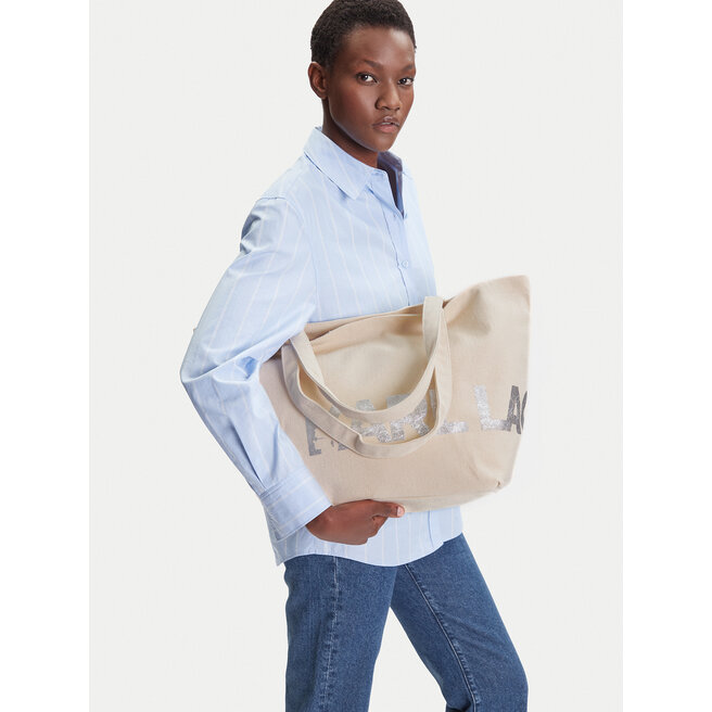 Torebka KARL LAGERFELD A1W50060 Beżowy -