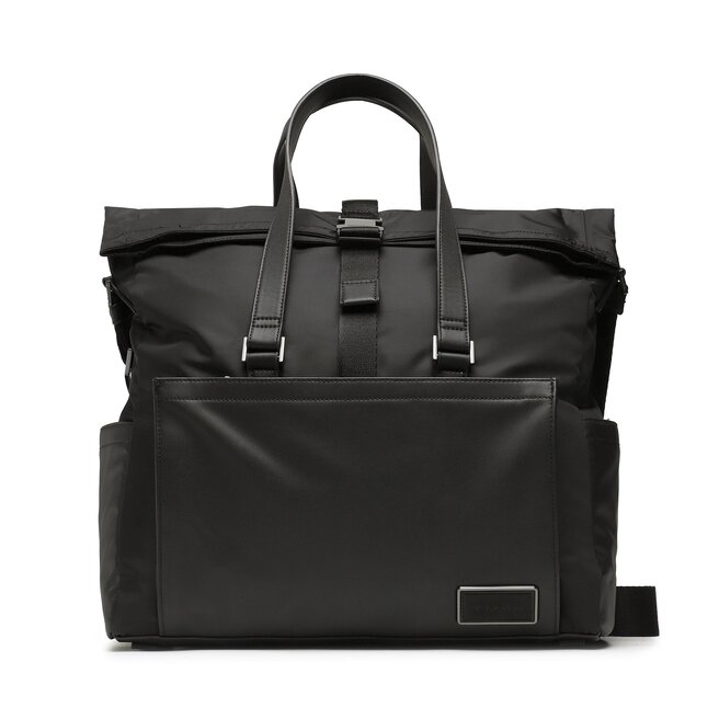 Geantă Calvin Klein Ck Elevated Messenger Tote K50K510520 BAX