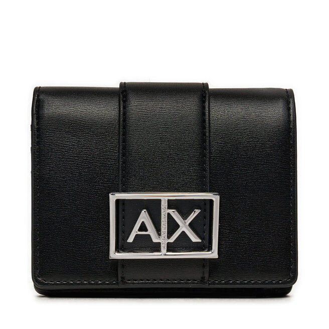 Portfel damski Armani Exchange XW000360 AF12039 - Czarny