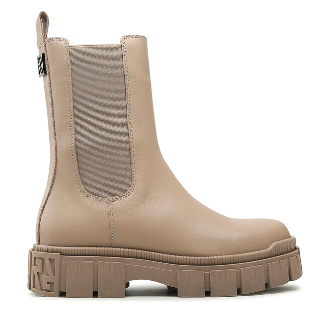 Bottines Chelsea Gino Rossi 4064 Beige chaussures
