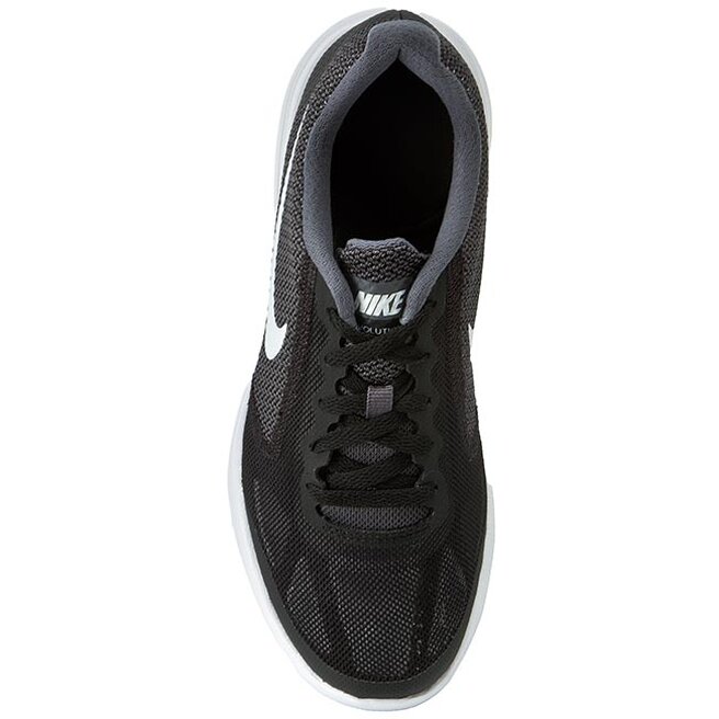 Nike Boty Nike Revolution 3 (GS) 819413 001 Dark Grey/White/Black Pr Platnm