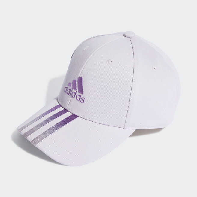 adidas Șapcă adidas 3-Stripes Fading Baseball Cap IC9705 silver dawn/violet fusion/violet fusion
