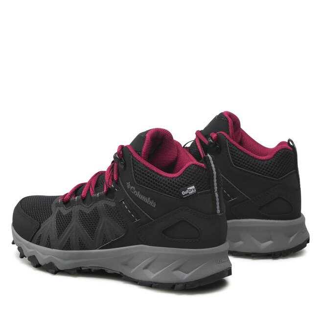 Columbia Trekingová obuv Columbia Peakfreak II Mid Outdry BL7573-010 Black/Ti Grey Steel