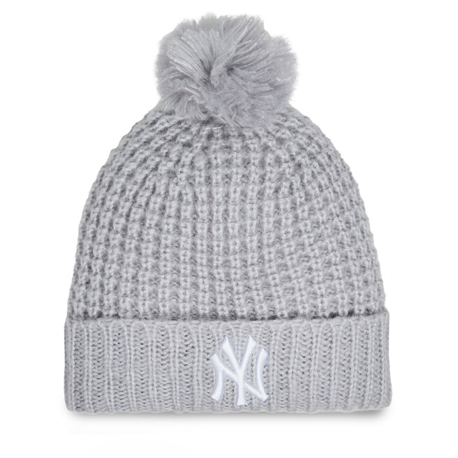 Czapka New Era Wmns Cosy Pom - Szary