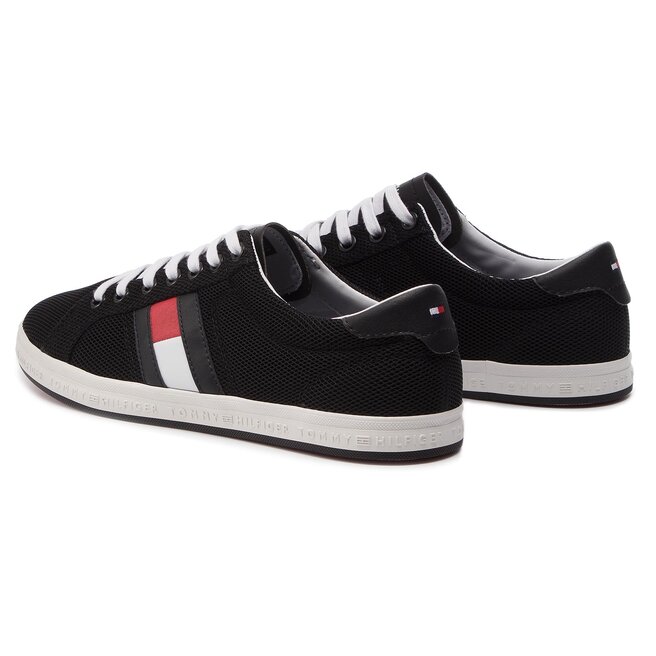 Tommy hilfiger essential flag detail sneaker clearance