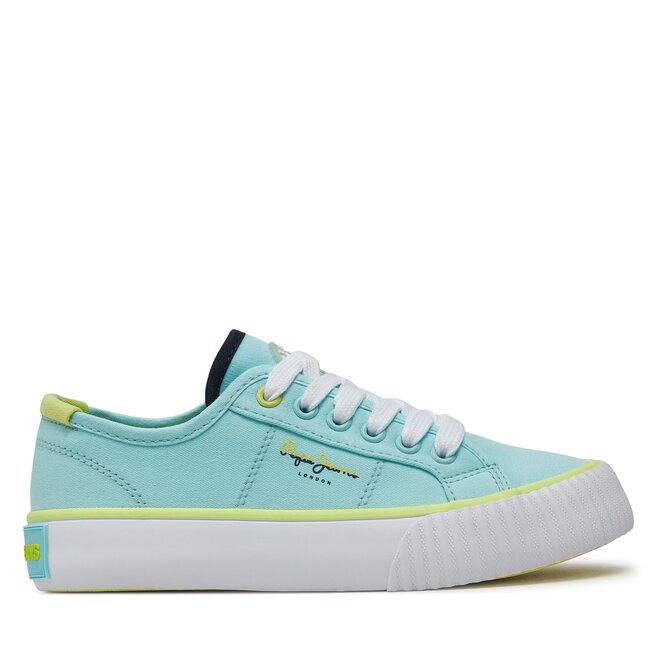 Tenisówki Pepe Jeans Ottis Basic G - Niebieski