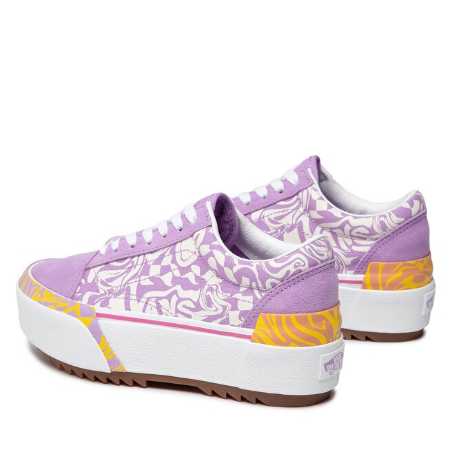 Vans Teniși Vans Old Skool Stac VN0A4U15BD91 Wavy Daze Sheer Lilac