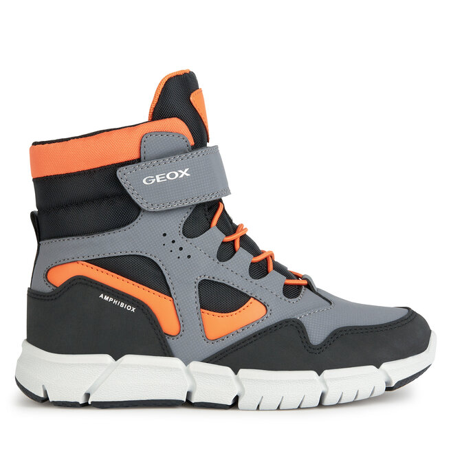Śniegowce Geox J Flexyper Boy B Abx J369XB 0CEFU - M Szary