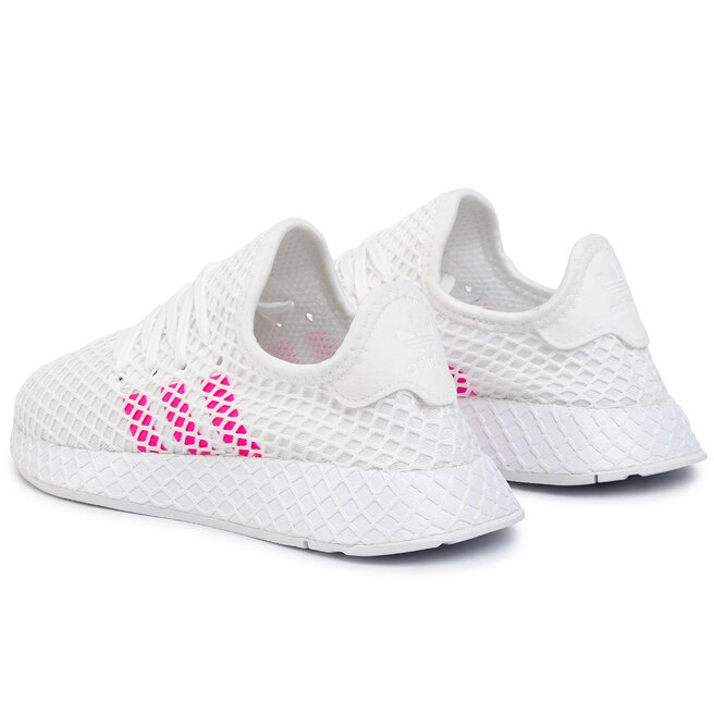 Pantofi adidas Deerupt Runner J EE6608 Ftwwht Shopnk Cblack