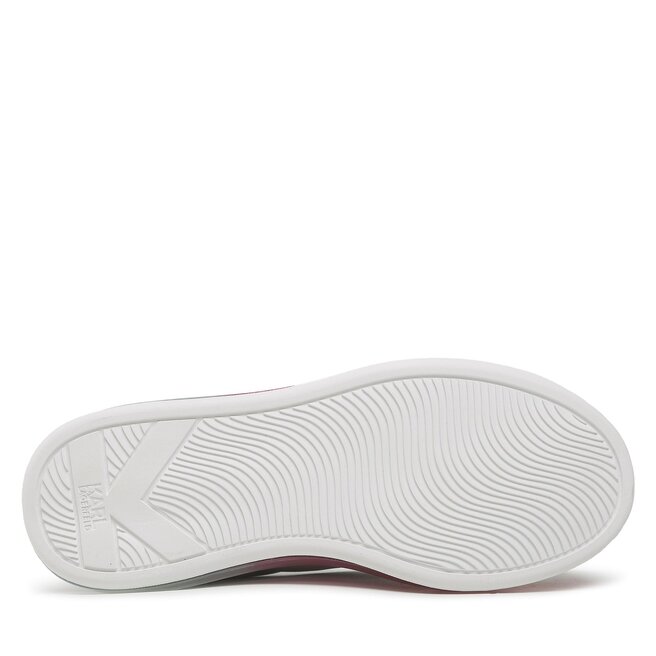 KARL LAGERFELD Сникърси KARL LAGERFELD KL62631D White Lthr w/Lilac
