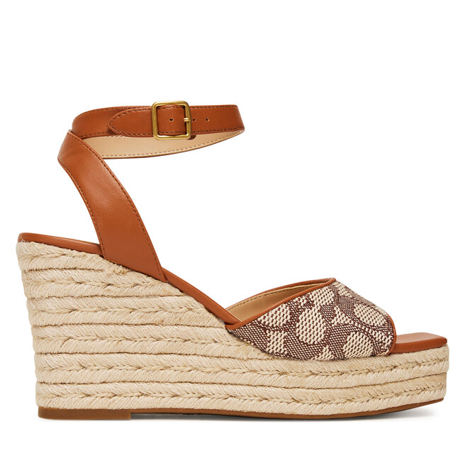 Espadryle Coach - Brązowy