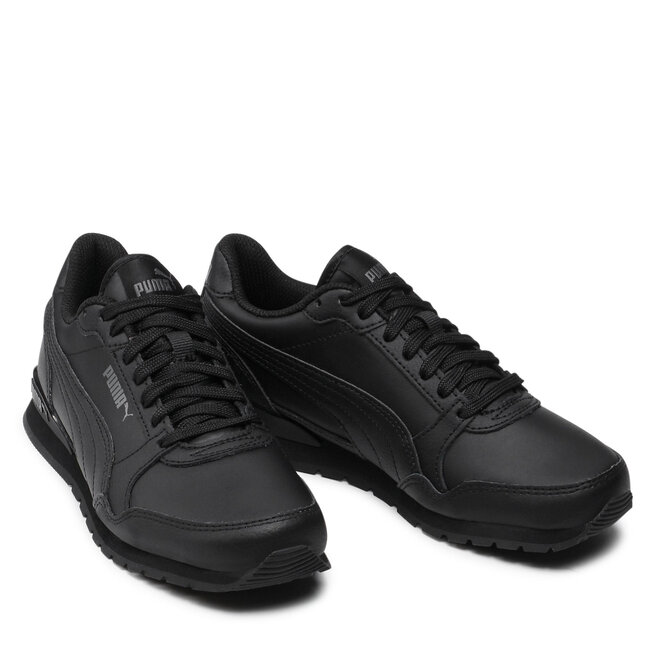 Puma Сникърси Puma St Runner V3 L Jr 384904 01 Puma Black/Puma Black