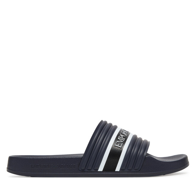 Klapki Emporio Armani XVPS14 XR277 - Granatowy