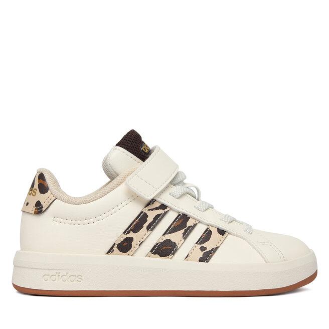 Sneakersy adidas Grand Court 3.0 KJ4817 Kremowy - dziewczęce