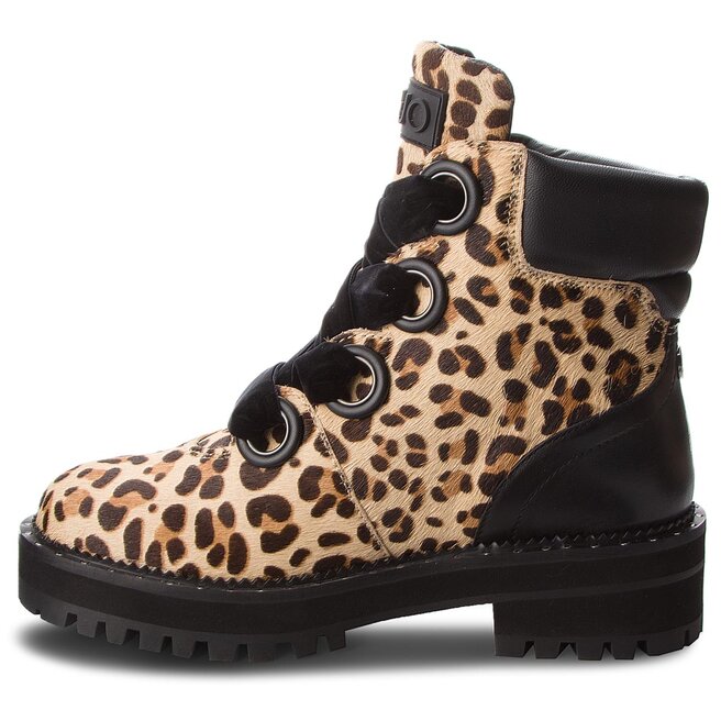 Liu Jo Trappers Liu Jo Pink 01 S68089 PX008 Spotted Beige Z9195