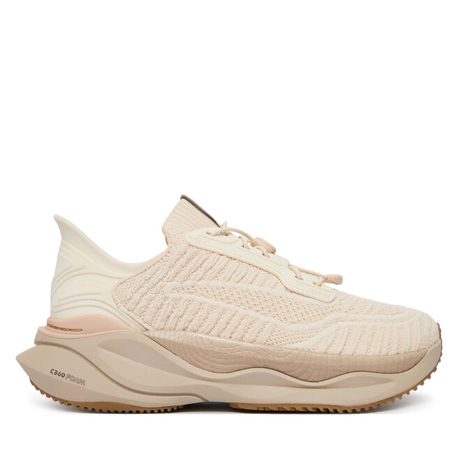 Sneakersy Clarks Pace Rise. 26187828 Beżowy - kobiece