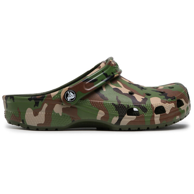 Crocs Ciabatte Crocs Classic Printed Camo Clog 206454 Army Green/Multi