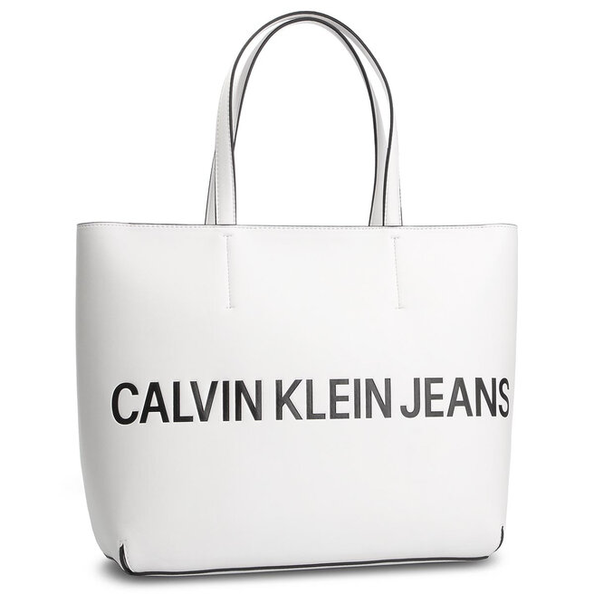 Bolso Calvin Klein Sculpted Logo E/W Tote K60K605246 102 | zapatos.es