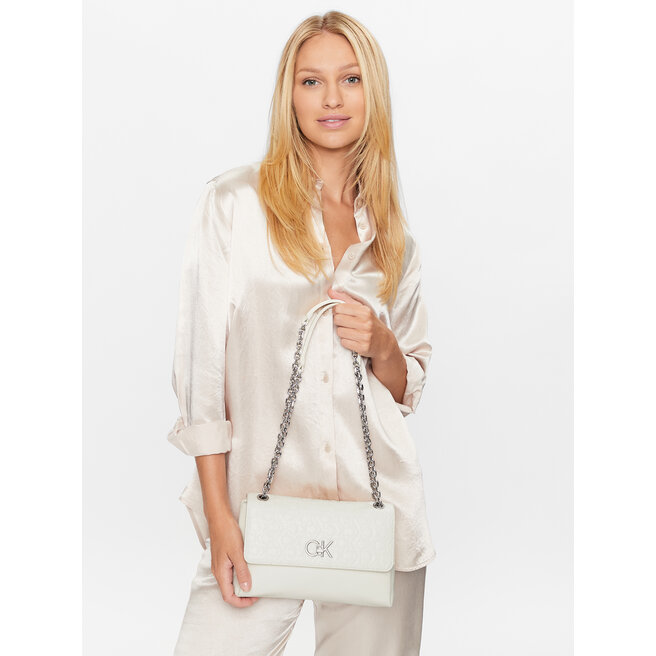 Calvin Klein Kabelka Calvin Klein Re-Lock Ew Cony Crossbody-Emb Mn K60K610919 YAL