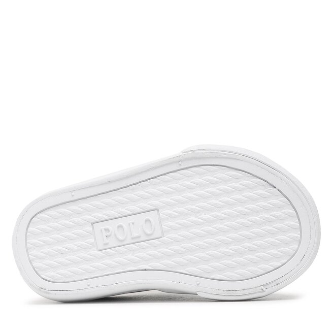 Sneakers Polo Ralph Lauren Theron V Ps RF104102 White Smooth PU/Lt Pink