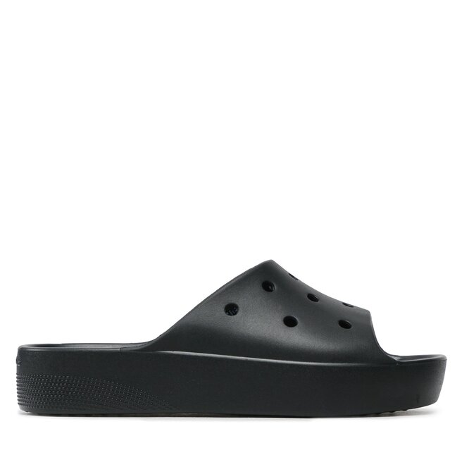 Klapki Crocs Classic Platform Slide - Czarny