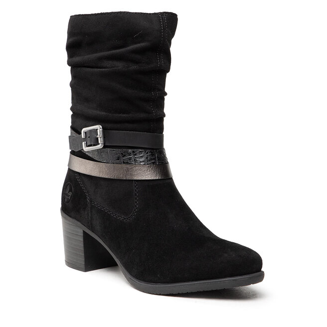 Botine Rieker Y2088-00 Schwarz