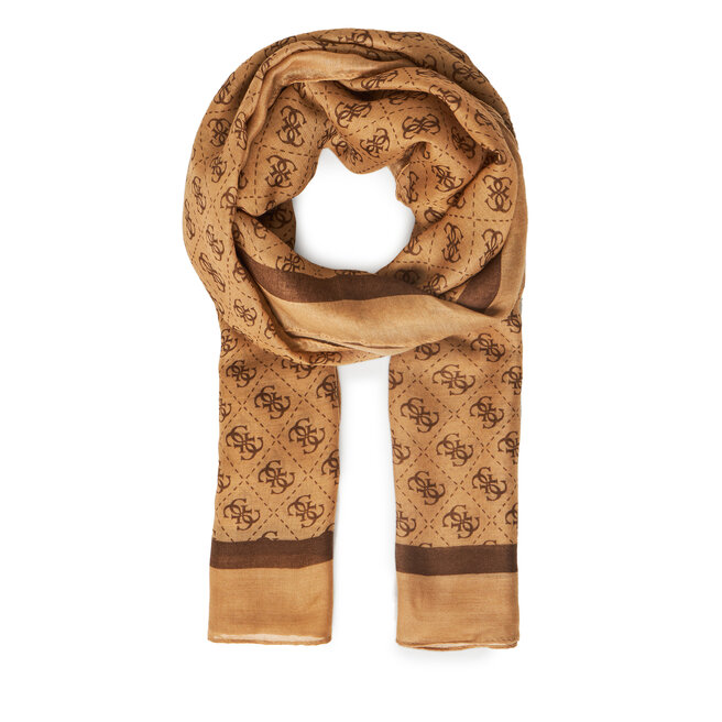 Szal Guess AW5341 - Brązowy