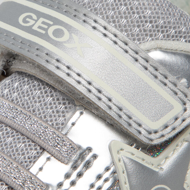Geox Сникърси Geox J Spaziale G. A J25DAA 014AJ C1007 S Silver
