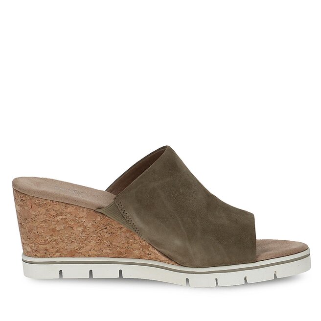 Caprice Șlapi Caprice 9-27208-20 Cactus Suede 759
