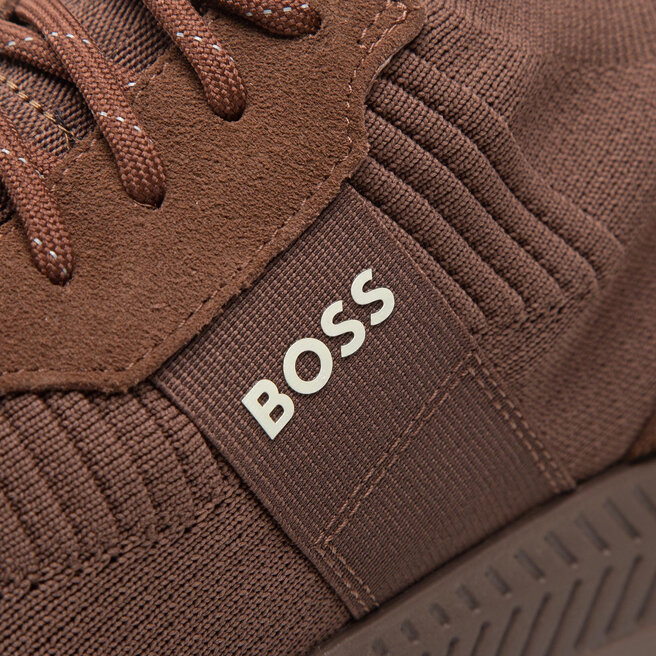 Boss Сникърси Boss Titanium 50470596 10232616 01 Open Brown 245