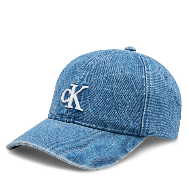Καπέλο Jockey Calvin Klein Block Denim K60K612379 Μπλε