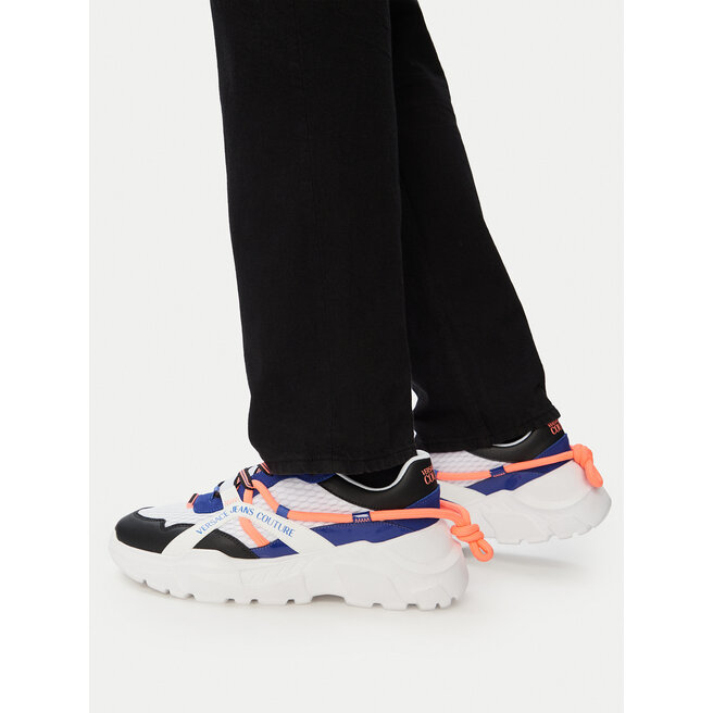 Sneakersy Versace Jeans Couture Fondo Speedtrack 79YA3SC3 Biały - męskie