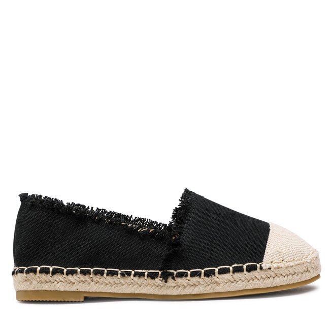 Espadryle DeeZee WSS990-196 Czarny - kobiece