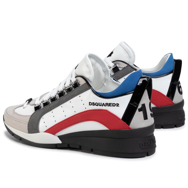 Zapatillas Lace-U Low Sneakers SNM0505 01502559 M1747 Bianco/Rosso | zapatos.es