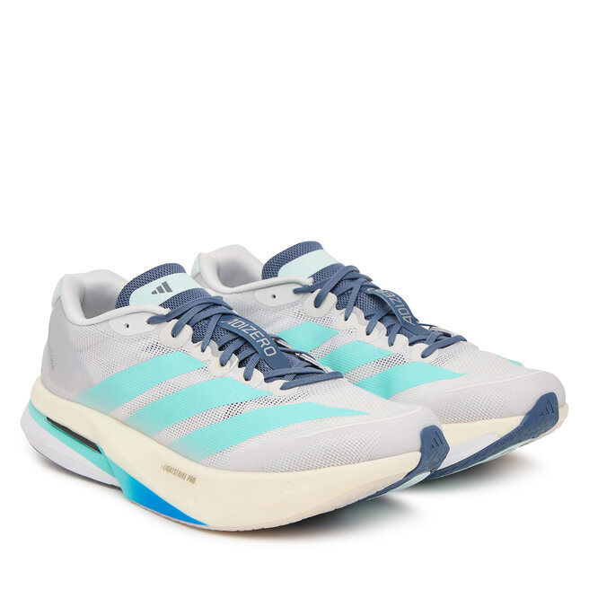 Buty do biegania adidas adizero Boston 13 Shoes KH8858 Szary - męskie