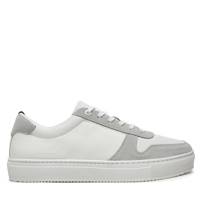 Sneakersy Tommy Hilfiger Premium Corporate Lth Mix - Biały