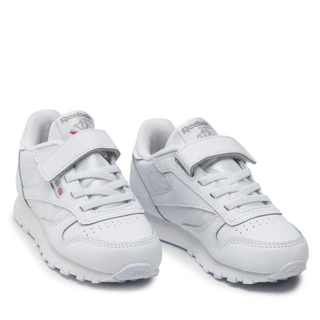 Reebok Cipő Reebok Cl Lthr 1V GZ5257 White/Carbon/Vecblu