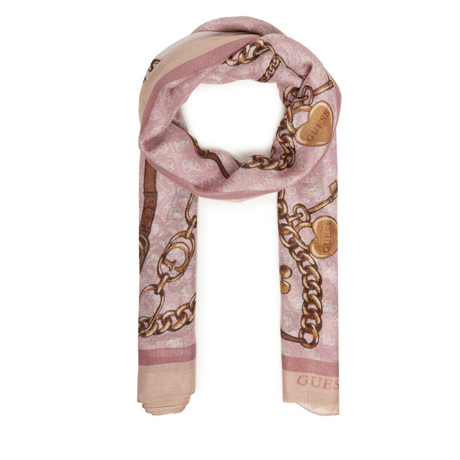 Szal Guess AW5351 - Różowy