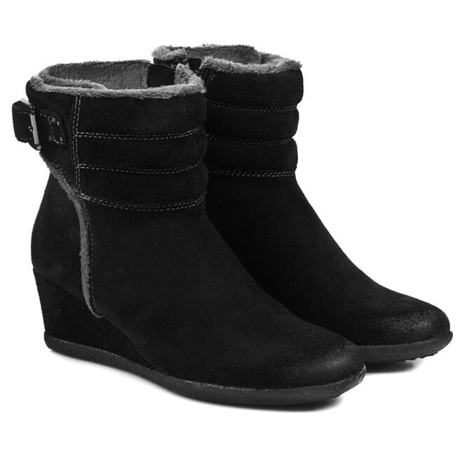 Geox D Amelia Ste D3479E C9999 Black • Www.chaussures.fr