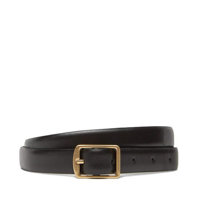Pasek Damski Calvin Klein Classic Square Buckle Belt 20Mm - Czarny