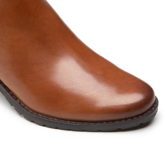 Caprice Kozačky Caprice 9-25520-29 Cognac Comb 313