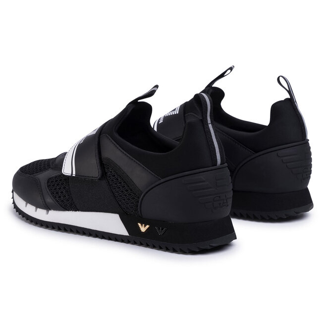 Sneakers EA7 Emporio Armani X8X066 XK050 A120 Black/White | escarpe.it