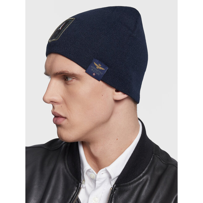 Aeronautica Militare Sapka Aeronautica Militare Cuffia 222CU036L450 Blu Navy 08184