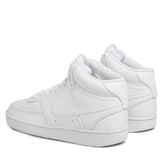 Nike Pantofi Nike Court Vision Mid CD5436 100 White/White/White