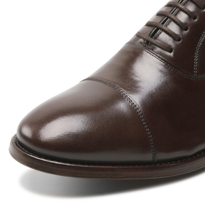 Lord Premium Pantofi Lord Premium Oxford 5500 Dark Brown L07
